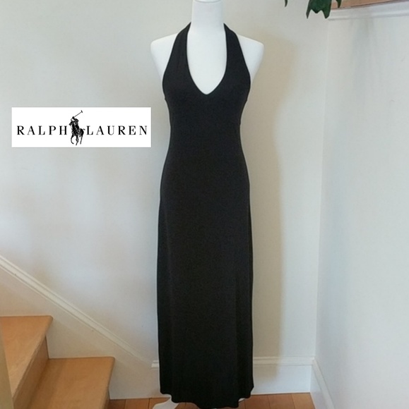 Ralph Lauren Dresses & Skirts - Ralph Lauren Black Halter Dress
